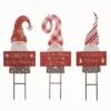 Transpac Set Of 3 Metal Christmas Gnome Yard Stakes Decorative Garden Decor Festive Red Gnomes For Holiday Cheer 2 Transpac Set Of 3 Metal Christmas Gnome Yard Stakes Decorative Garden Decor Festive Red Gnomes For Holiday Cheer -Furniture GUEST 02464515 e077 4f1c bdf6 ce90d52a4d17