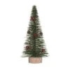 Transpac Artificial 10.24 In. Green Christmas Bottle Brush Tree With Ornaments -Furniture GUEST 0449b0c6 1f62 4efb ad25 e1e2eabd31a5