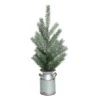 Transpac Artificial 20 In. Green Christmas Tree In Galvanized Milk Jug 1 Transpac Artificial 20 In. Green Christmas Tree In Galvanized Milk Jug -Furniture GUEST 06d39cb1 a8cc 48df beff b9271ba9ce5c