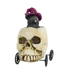 Transpac 5.5 Inch Halloween Wheelie Halloween Figurine , Halloween Decor Skull Crow Black Cat (1PC) 7 Transpac 5.5 Inch Halloween Wheelie Halloween Figurine , Halloween Decor Skull Crow Black Cat (1PC) -Furniture GUEST 177b8e3d c365 49b6 a68c 59179b4d8b6d