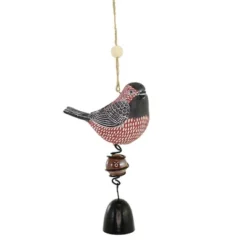 Home & Garden Bright Bird Bell - One Bell 10.0 Inches - Hanging Yard Decor - - Polyresin - Multicolored -Furniture GUEST 2bbf5300 4c9b 45a0 abbf 8d69eaf2e11a