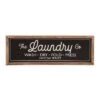 Transpac Wood 19.75 In. Black Everyday Laundry Wall Decor -Furniture GUEST 544404e3 d323 43fa a999 5da12af7bfdb