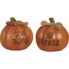 Transpac Resin Mini Pumpkin Set Of 2 Decorative Figurines Fall Harvest Orange Tabletop Decor For Autumn Celebrations -Furniture GUEST 58c48dc1 4997 4030 9c4b f208adaa5520