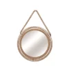 Transpac Metal Brown Everyday Beaded Hanging Mirror -Furniture GUEST 5f6f1dc7 b167 4d81 8926 19d86c78b504