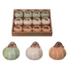 Transpac Dolomite Iridescent Mini Pumpkin Decor For Fall - Charming Decorative Object For Autumn Home Accents -Furniture GUEST 615d4fd2 b407 4bf5 8f57 fa65c155c55e