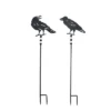 Transpac Metal Crow Yardstakes Set Of 2 Decorative Garden Stakes For Halloween Black Metal Indoor Outdoor Decor -Furniture GUEST 6ea78079 59ce 408f 8dfe fc8d1eca06e4