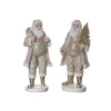Transpac Large Resin Elegant Santa Figurine Set Of 2 Christmas Home Decorations For Festive Decor -Furniture GUEST e5b7f248 f9eb 4b6c b9a4 ce36ca52c284