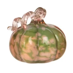 Transpac Glass Mini Autumn Speckle Pumpkin Set Of 3 - Fall Decorative Objects For Home Decor And Seasonal Styling -Furniture GUEST e8c24212 8ba5 4f99 8e98 43ebfc5b19c6